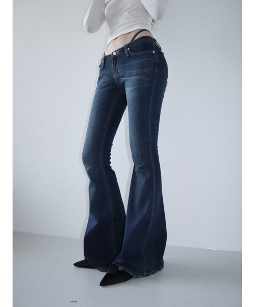 CladdA（クラタ）の「pelvis denim pants（その他パンツ・レディース・インディゴブルー・SMALL）」の3枚目の写真