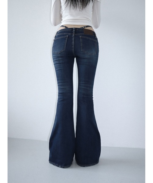 CladdA（クラタ）の「pelvis denim pants（その他パンツ・レディース・インディゴブルー・SMALL）」の4枚目の写真