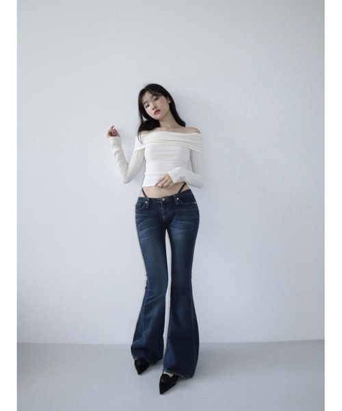 CladdA（クラタ）の「pelvis denim pants（その他パンツ・レディース・インディゴブルー・SMALL）」の6枚目の写真