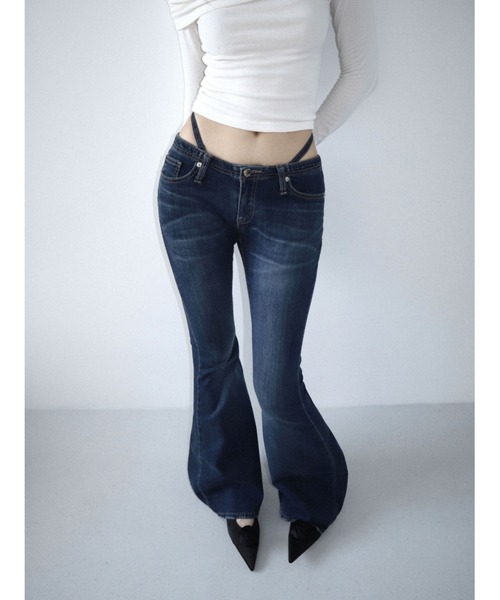 CladdA（クラタ）の「pelvis denim pants（その他パンツ・レディース・インディゴブルー・SMALL）」の8枚目の写真