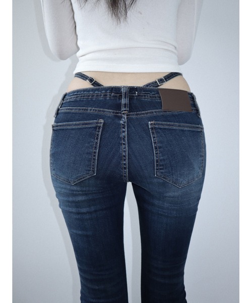 CladdA（クラタ）の「pelvis denim pants（その他パンツ・レディース・インディゴブルー・SMALL）」の12枚目の写真