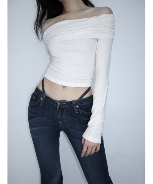 CladdA（クラタ）の「pelvis denim pants（その他パンツ・レディース・インディゴブルー・SMALL）」の20枚目の写真