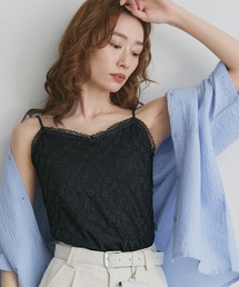 Spaghetti Strap Padded Camisole /パッドinスパゲッティキャミ