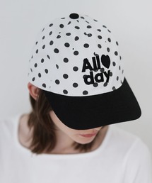 MSGirl（エムエスジーガール）の「Buyer’s Select/ ドット柄ロゴ刺繍キャップ（キャップ）」