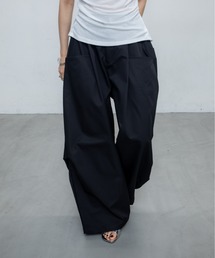 Tuck Wide Color Slacks/タックワイドカラースラックスパンツ