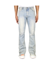HYPER DENIM（ハイパーデニム）の「ライトブルーフレアジッパージーンズ（デニムパンツ）」