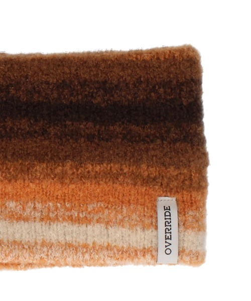 OVERRIDE(オーバーライド)の「OVERRIDE KNIT GRADATION HAIRBAND / オーバーライド(ヘアバンド・レディース・ブラック/ピンク/ブラウン・57~59cm)」の21枚目の写真