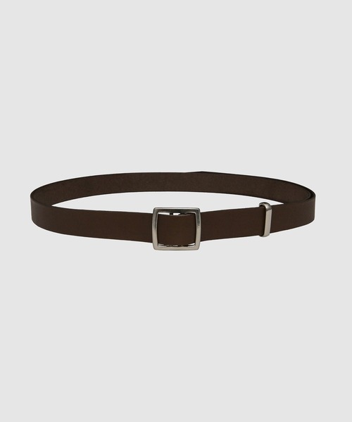 STEER OIL SMOOTH BUCKLE LEATHER BELT〈30mm〉（ベルト）｜COMME des