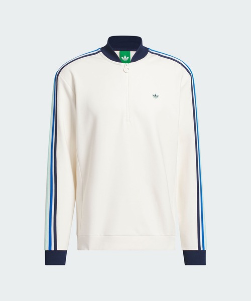adidas(アディダス)の「オリジナルスゴルフ 3st HZ スウエット【adidas Golf/アディダスゴルフ】(スウェット・メンズ・ホワイト×ブルー・MEDIUM/SMALL/X-LARGE/XX-LARGE/3XL/LARGE)」の7枚目の写真