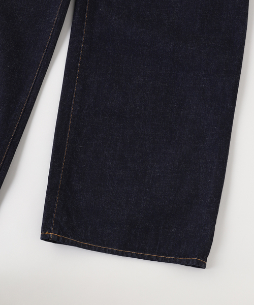 JIEDA（ジエダ）の「JIEDA / ジエダ ONE TUCK DENIM PANTS（デニムパンツ・メンズ・ネイビー・1/2）」の4枚目の写真