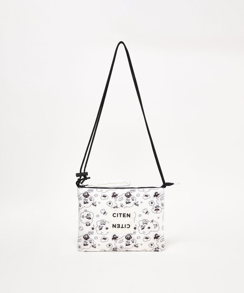 CITEN(シテン)の「【別注】<Chari ×CITEN> パデッドサコッシュ(ショルダーバッグ・レディース・ホワイト/シルバー・FREE)」の2枚目の写真