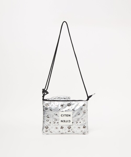 CITEN(シテン)の「【別注】<Chari ×CITEN> パデッドサコッシュ(ショルダーバッグ・レディース・ホワイト/シルバー・FREE)」の1枚目の写真