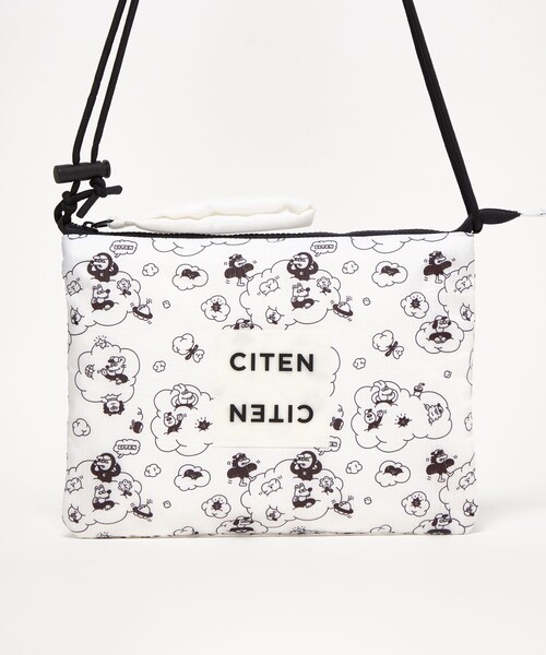 CITEN(シテン)の「【別注】<Chari ×CITEN> パデッドサコッシュ(ショルダーバッグ・レディース・ホワイト/シルバー・FREE)」の3枚目の写真
