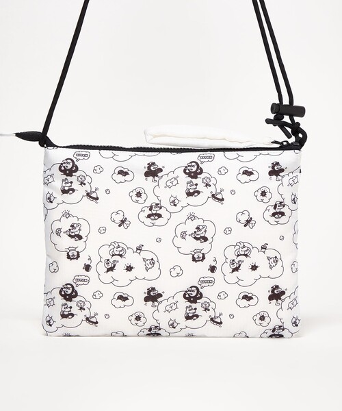 CITEN(シテン)の「【別注】<Chari ×CITEN> パデッドサコッシュ(ショルダーバッグ・レディース・ホワイト/シルバー・FREE)」の5枚目の写真