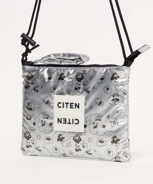 CITEN(シテン)の「【別注】<Chari ×CITEN> パデッドサコッシュ(ショルダーバッグ・レディース・ホワイト/シルバー・FREE)」の13枚目の写真