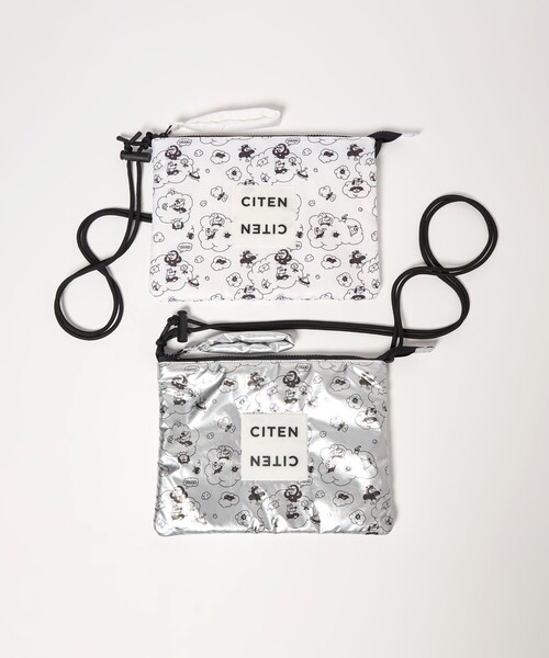 CITEN(シテン)の「【別注】<Chari ×CITEN> パデッドサコッシュ(ショルダーバッグ・レディース・ホワイト/シルバー・FREE)」の18枚目の写真