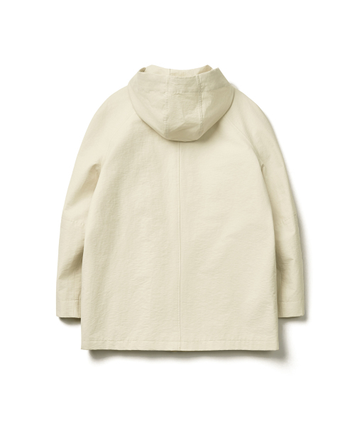 TTUDEMENT(トュードメント)の「HOODED HALF TRENCH_CREAM(トレンチコート・レディース・その他・SMALL/MEDIUM)」の4枚目の写真