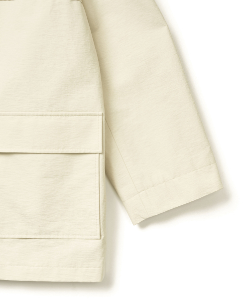 TTUDEMENT(トュードメント)の「HOODED HALF TRENCH_CREAM(トレンチコート・レディース・その他・SMALL/MEDIUM)」の6枚目の写真