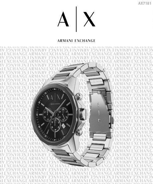 ARMANI EXCHANGE(アルマーニエクスチェンジ)の「アルマーニ・エクスチェンジ 腕時計 メンズ アナログ ステンレス AX7181SET(アナログ腕時計・メンズ・マルチ・FREE)」の9枚目の写真