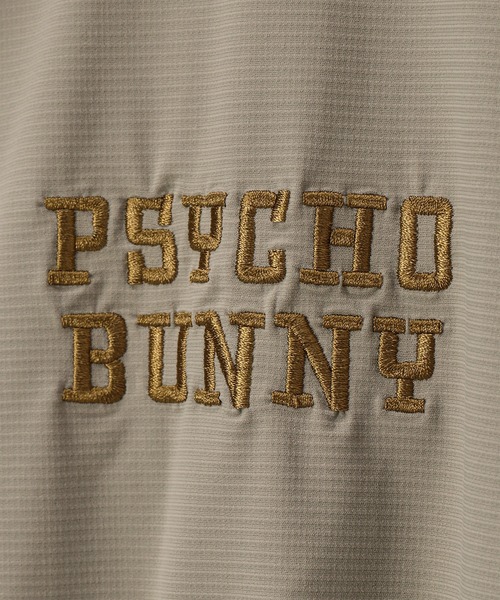 Psycho Bunny(サイコバニー)の「ナイロングリッドポンチ ジップアップパーカ(パーカー・メンズ・ネイビー/カーキ/グレイッシュベージュ・MEDIUM/LARGE/X-LARGE/SMALL)」の8枚目の写真
