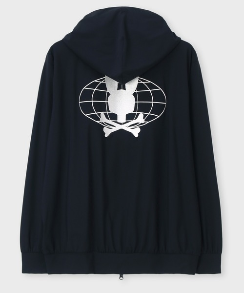 Psycho Bunny(サイコバニー)の「ナイロングリッドポンチ ジップアップパーカ(パーカー・メンズ・ネイビー/カーキ/グレイッシュベージュ・MEDIUM/LARGE/X-LARGE/SMALL)」の19枚目の写真