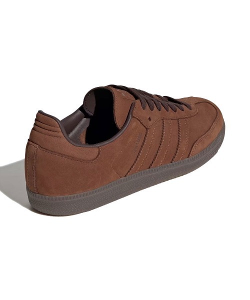 adidas(アディダス)の「アディダス 【adidas】- サンバ スニーカー【SAMBA OG プリラブドブラウン IH4387】(スニーカー・メンズ・ブラウン・25.5cm/27.5cm/28.5cm/29.0cm)」の4枚目の写真