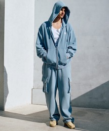 HEAVY WAFFLE CARGO PANTS