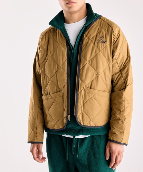 NEW BALANCE(ニューバランス)の「大谷翔平シグネチャー2in1 バーシティジャケット(スタジャン・メンズ・カーキブラウン・XXX-LARGE/XX-LARGE/X-LARGE/LARGE/MEDIUM/SMALL)」の6枚目の写真