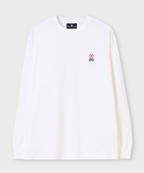 Psycho Bunny(サイコバニー)の「ベーシックバニー ロングスリーブTシャツ(Tシャツ/カットソー・メンズ・ホワイト/ブラック・X-LARGE/LARGE/MEDIUM/SMALL)」の6枚目の写真