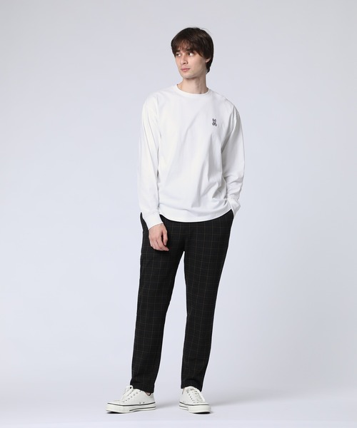 Psycho Bunny(サイコバニー)の「ベーシックバニー ロングスリーブTシャツ(Tシャツ/カットソー・メンズ・ホワイト/ブラック・X-LARGE/LARGE/MEDIUM/SMALL)」の5枚目の写真