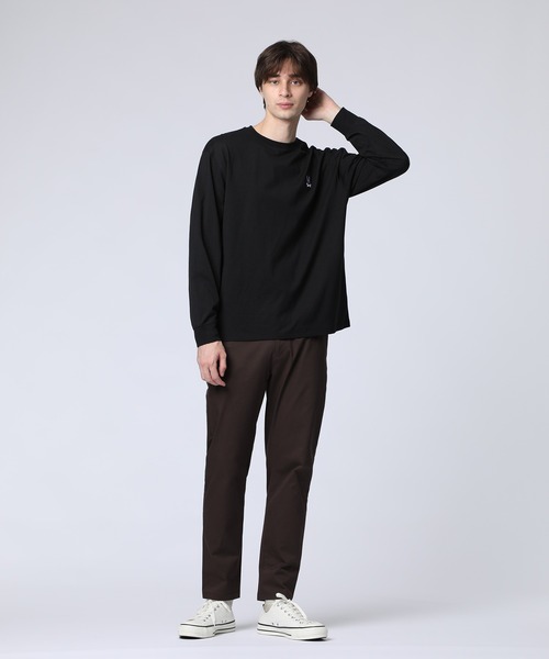 Psycho Bunny(サイコバニー)の「ベーシックバニー ロングスリーブTシャツ(Tシャツ/カットソー・メンズ・ホワイト/ブラック・X-LARGE/LARGE/MEDIUM/SMALL)」の13枚目の写真