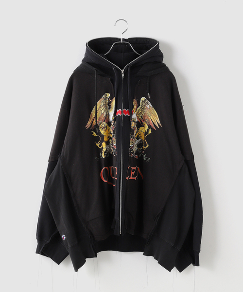 DISCOVERED / ディスカバード Band Tee Sweat Hoodie（パーカー