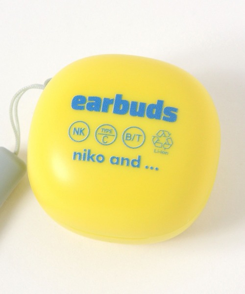 niko and...(ニコアンド)の「Bluetoothバイカラーイヤホン(ヘッドフォン/イヤホン・レディース・ネイビー/イエロー・0)」の3枚目の写真