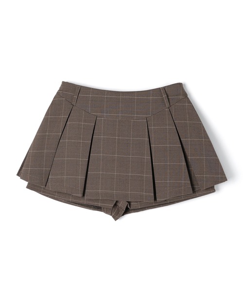 M DOLLY（エムドリー）の「Check jessie skirt pants / チェックジェシースカートパンツ（スカート・レディース・カーキ/グレー・M/S）」の16枚目の写真