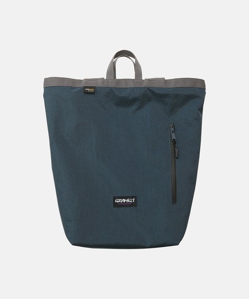 Gramicci(グラミチ)の「BACKPACK TOTE|バックパックトート(バックパック/リュック・メンズ・ネイビー/その他/ライトグレー・F)」の2枚目の写真