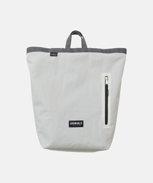 Gramicci(グラミチ)の「BACKPACK TOTE|バックパックトート(バックパック/リュック・メンズ・ネイビー/その他/ライトグレー・F)」の1枚目の写真