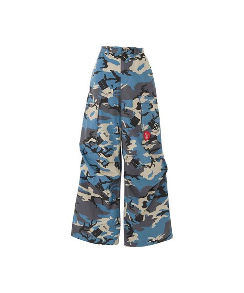 HYSTERIC GLAMOUR(ヒステリックグラマー)の「ミリタリーカーゴパンツ(カーゴパンツ・レディース・カーキ系/ブルー系その他/カーキ/ブラック・SMALL/MEDIUM)」の4枚目の写真