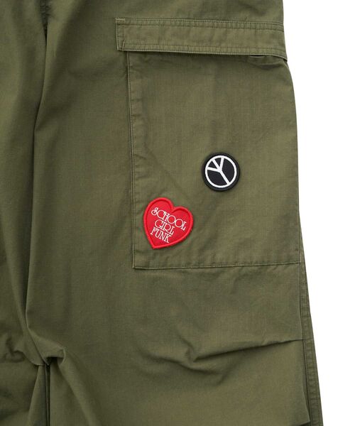 HYSTERIC GLAMOUR(ヒステリックグラマー)の「ミリタリーカーゴパンツ(カーゴパンツ・レディース・カーキ系/ブルー系その他/カーキ/ブラック・SMALL/MEDIUM)」の7枚目の写真