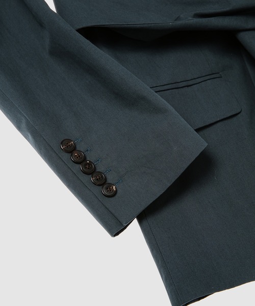 DRIES VAN NOTEN（ドリスヴァンノッテン）の「BELINE 4309 W.W.JACKET（テーラードジャケット・レディース・ブルーグリーン・36/34）」の5枚目の写真