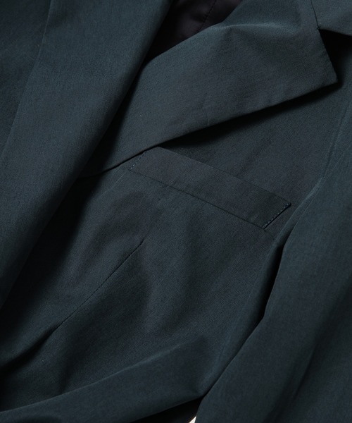 DRIES VAN NOTEN（ドリスヴァンノッテン）の「BELINE 4309 W.W.JACKET（テーラードジャケット・レディース・ブルーグリーン・36/34）」の4枚目の写真