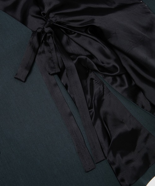 DRIES VAN NOTEN（ドリスヴァンノッテン）の「BELINE 4309 W.W.JACKET（テーラードジャケット・レディース・ブルーグリーン・36/34）」の8枚目の写真