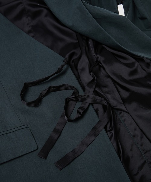 DRIES VAN NOTEN（ドリスヴァンノッテン）の「BELINE 4309 W.W.JACKET（テーラードジャケット・レディース・ブルーグリーン・36/34）」の7枚目の写真