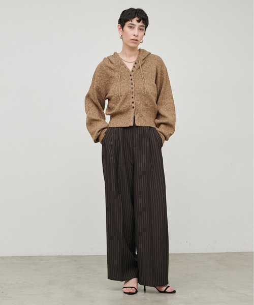 LARUTA(ラルータ)の「【LARUTA】ツイル2タックパンツ(スラックス・レディース・その他2/その他1/ベージュ/チャコールグレー・FREE)」の19枚目の写真
