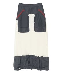 IRREGULAR TUCK BALLOON SK / イレギュラータックバルーンスカート