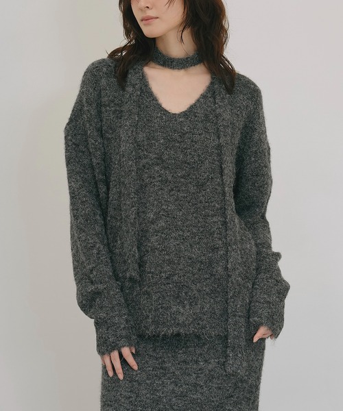 model：H166　着用サイズ：F