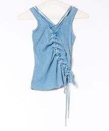 forget me not（フォーゲットミーノット）の「WRING GATHERED VEST S26TSV02N（その他アウター）」