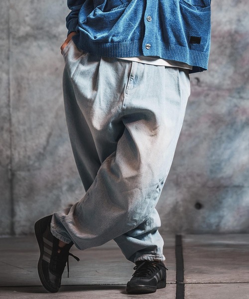 GLIMCLAP(グリムクラップ)の「mp15501-Hem-Facing Detail Jeans デニムパンツ(212-056-gla-cg)(デニムパンツ・メンズ・コバルトブルー/インディゴブルー・L/M/S)」の2枚目の写真