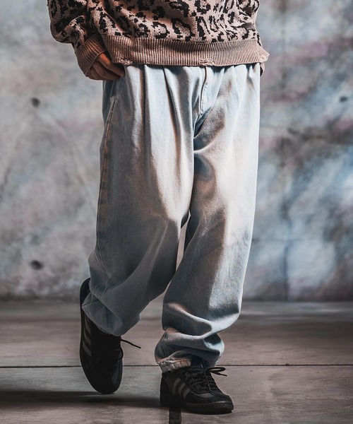 GLIMCLAP(グリムクラップ)の「mp15501-Hem-Facing Detail Jeans デニムパンツ(212-056-gla-cg)(デニムパンツ・メンズ・コバルトブルー/インディゴブルー・L/M/S)」の12枚目の写真