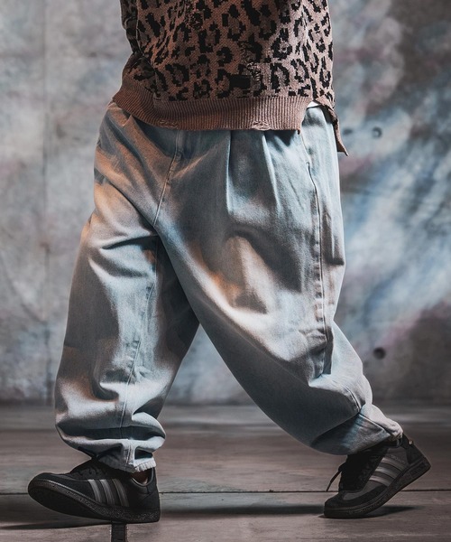 GLIMCLAP(グリムクラップ)の「mp15501-Hem-Facing Detail Jeans デニムパンツ(212-056-gla-cg)(デニムパンツ・メンズ・コバルトブルー/インディゴブルー・L/M/S)」の13枚目の写真