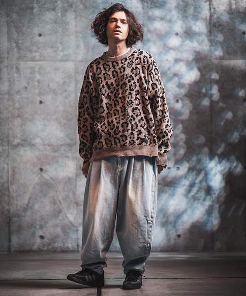GLIMCLAP(グリムクラップ)の「mp15501-Hem-Facing Detail Jeans デニムパンツ(212-056-gla-cg)(デニムパンツ・メンズ・コバルトブルー/インディゴブルー・L/M/S)」の16枚目の写真